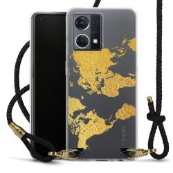 Carry Case Transparent Leather black/gold