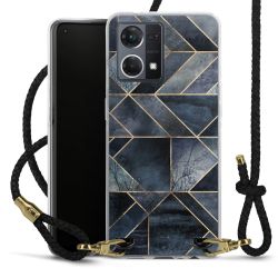 Carry Case Transparent Leather black/gold