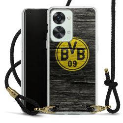 Carry Case Transparent Leather black/gold