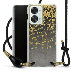 Carry Case Transparent Leather black/gold