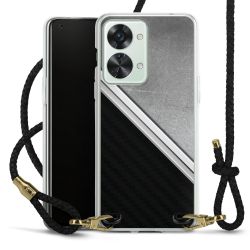 Carry Case Transparent Leather black/gold