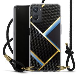 Carry Case Transparent Leather black/gold