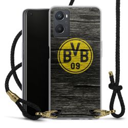 Carry Case Transparent Leather black/gold