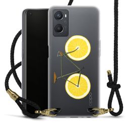 Carry Case Transparent Leather black/gold