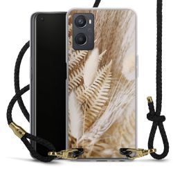 Carry Case Transparent Leather black/gold