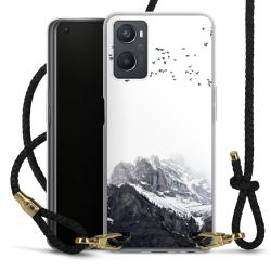 Carry Case Transparent Leather black/gold