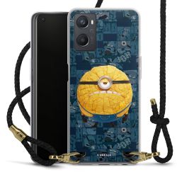 Carry Case Transparent Leather black/gold