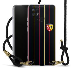 New Carry Case Transparent Leder schwarz/gold