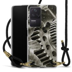 Carry Case Transparent Leather black/gold