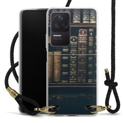 Carry Case Transparent Leather black/gold