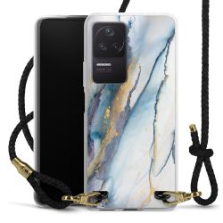 Carry Case Transparent Leather black/gold