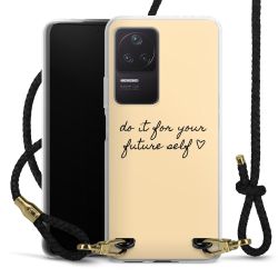 Carry Case Transparent Leather black/gold