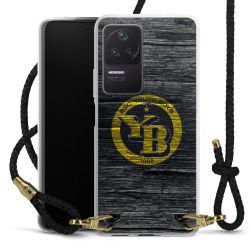 Carry Case Transparent Leather black/gold