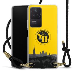 Carry Case Transparent Leather black/gold