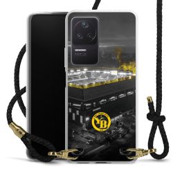 Carry Case Transparent Leather black/gold