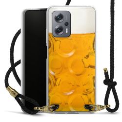 Carry Case Transparent Leather black/gold