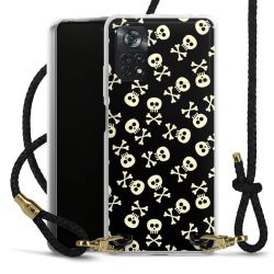 Carry Case Transparent Leather black/gold