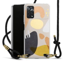 Carry Case Transparent Leather black/gold