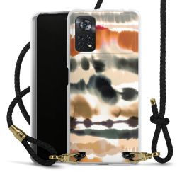 Carry Case Transparent Leather black/gold