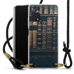 Carry Case Transparent Leather black/gold