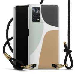 Carry Case Transparent Leather black/gold