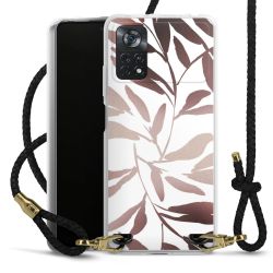 Carry Case Transparent Leather black/gold