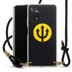 Carry Case Transparent Leather black/gold