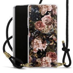 Carry Case Transparent Leather black/gold