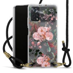 Carry Case Transparent Leather black/gold