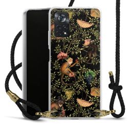 Carry Case Transparent Leather black/gold