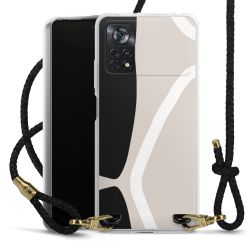 Carry Case Transparent Leather black/gold