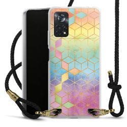 Carry Case Transparent Leather black/gold