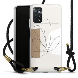 Carry Case Transparent Leather black/gold