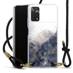 Carry Case Transparent Leather black/gold