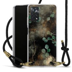 Carry Case Transparent Leather black/gold