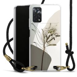 Carry Case Transparent Leather black/gold