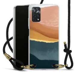 Carry Case Transparent Leather black/gold