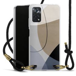 Carry Case Transparent Leather black/gold