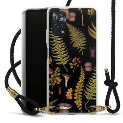 Carry Case Transparent Leather black/gold