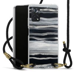 Carry Case Transparent Leather black/gold