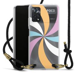 Carry Case Transparent Leather black/gold