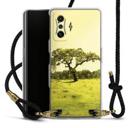 Carry Case Transparent Leather black/gold