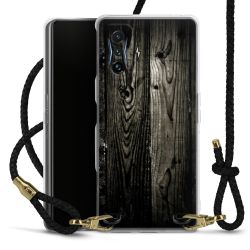 Carry Case Transparent Leather black/gold