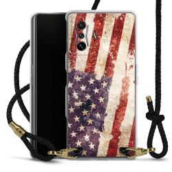 Carry Case Transparent Leather black/gold