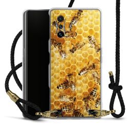 Carry Case Transparent Leather black/gold