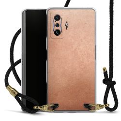 Carry Case Transparent Leather black/gold