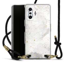 Carry Case Transparent Leather black/gold