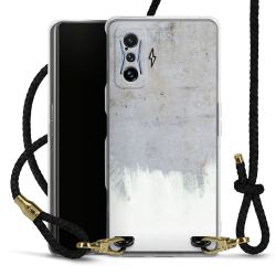 Carry Case Transparent Leather black/gold