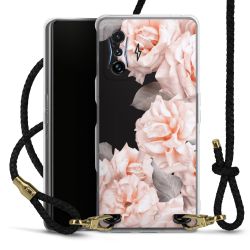 Carry Case Transparent Leather black/gold