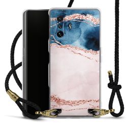 Carry Case Transparent Leather black/gold